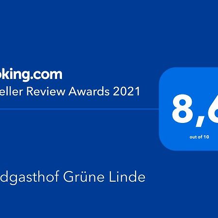 Landgasthof Gruene Linde المظهر الخارجي الصورة
